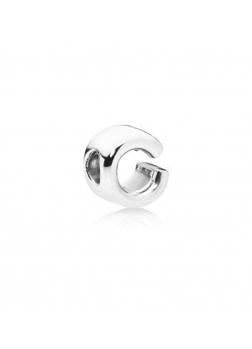 PANDORA CHARM PLATA LETRA C