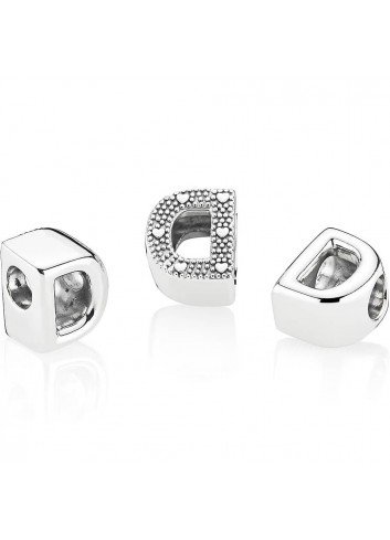 PANDORA CHARM PLATA LETRA D 2