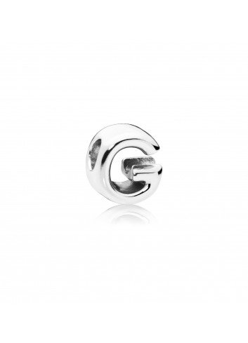 PANDORA CHARM PLATA LETRA G