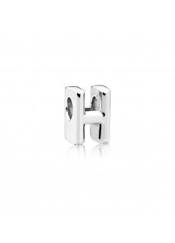 PANDORA CHARM PLATA LETRA H