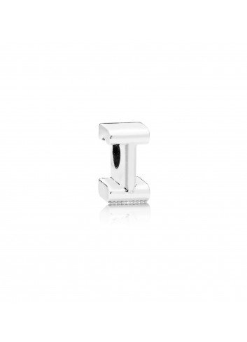 PANDORA CHARM PLATA LETRA I