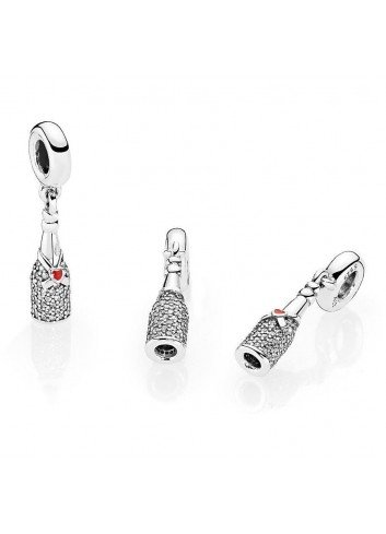 PANDORA CHARM PLATA BOTELLA 2