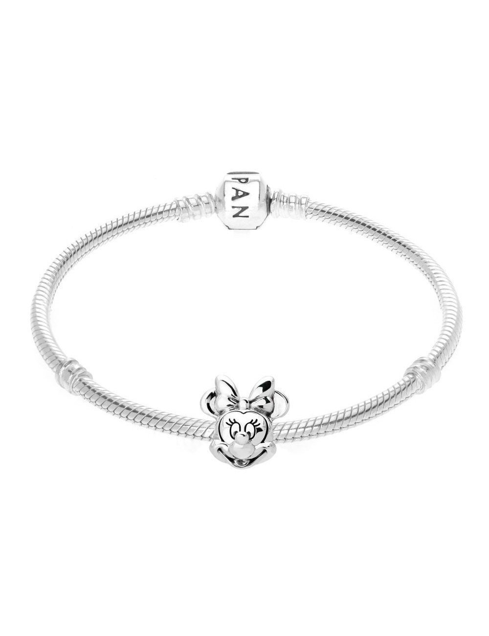 PANDORA CHARM PLATA MINNIE