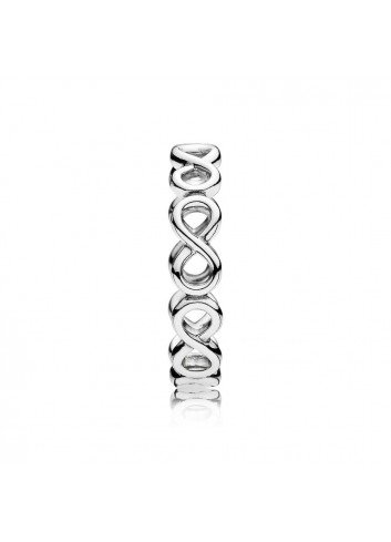 PANDORA ANILLO PLATA BRILLO INFINITO T-52 2
