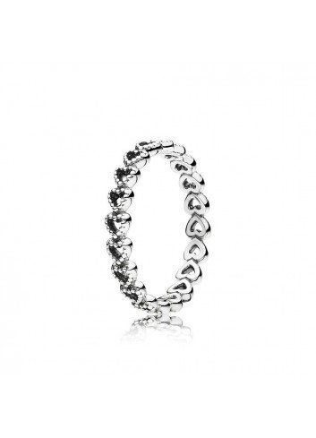 PANDORA ANILLO PLATA CORAZON T-56