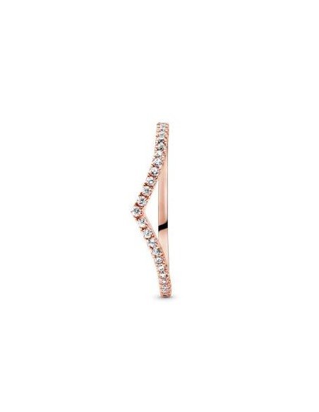 Bague Pandora Pandora Rose Wishbone, dernières offres en Pandora bijoux
