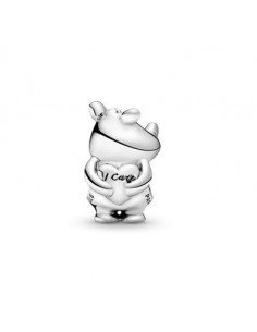 Pandora Silver Charm Rino, O Rinoceronte, as últimas ofertas em Pandora joalharia 2