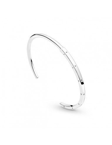 Pandora Rigid Silver Bracelet Pandora Signature, latest offers on Pandora jewels