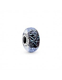 Charme De Prata De Vidro De Murano Azul Escuro Pandora, as últimas ofertas em Pandora joalharia