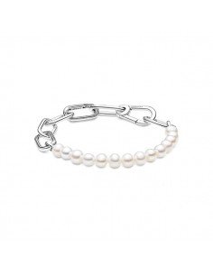 PANDORA ME LINK CHAIN ​​UND PEARLS ARMBAND AUF samparfums.es