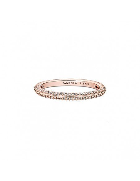 PANDORA ROSE RING IN BRILLIANT PAVE AT samparfums.es