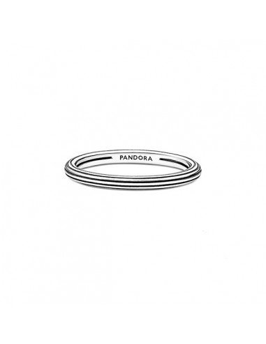 PANDORA CLASSIC FIRST LAW SILVER RING AT samparfums.es