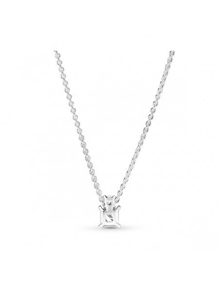 PANDORA BRILLANTE QUADRAT & KREIS HALSKETTE