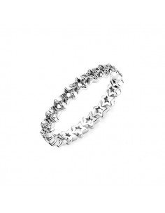 PANDORA ASYMMETRIC STARS BAND RING AT samparfums.es
