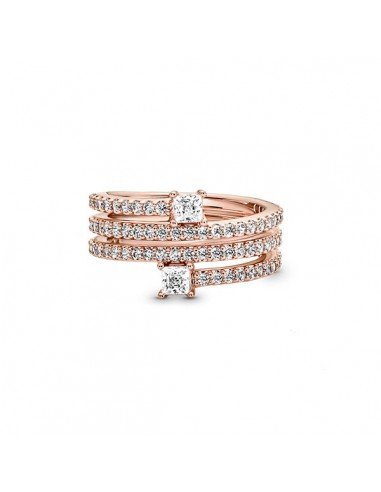 Pandora Ring Triple Shining Spiral.