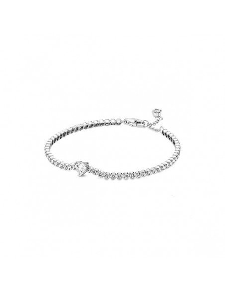 PANDORA BRACELET COEUR BRILLANT