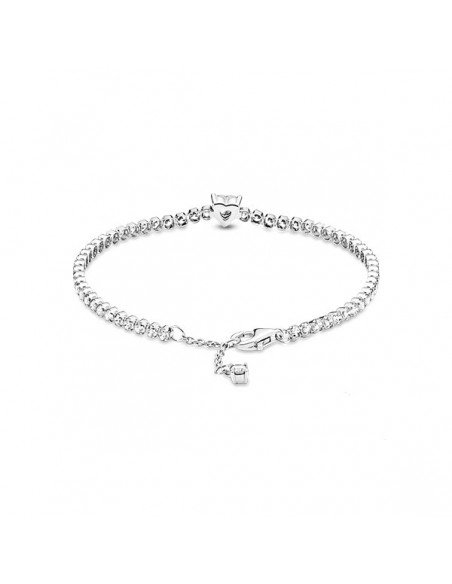 PANDORA PULSERA MUJER CORAZON BRILLANTE EN SAMPARFUMS.ES