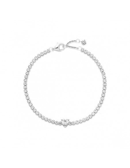 BRACELET PANDORA SHINY PAVE DANS LA COLLECTION DE NOL BLEU SUR SAMPARFUMS.ES