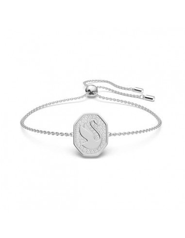 Bracelet Swarovski Collection Subtle - Métal Blanc Avec Cristaux - Occasion