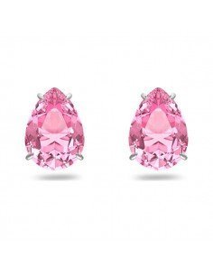 Swarovski Pink Edelstein-Ohrring, Rhodiniert,  aktuelle angebote in Swarovski schmuck