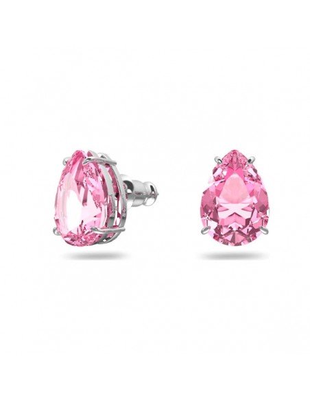 Orecchino Con Gemma Rosa Swarovski, Rodiato, ultime offerte sul Swarovski gioielli