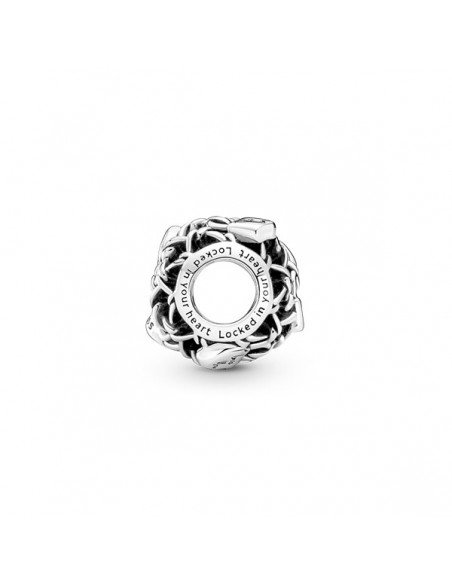 Pandora Filigrane Kettenglieder Vorhängeschloss Charme,  aktuelle angebote in Pandora schmuck