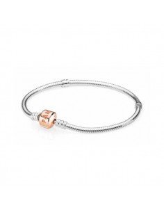 Pulseira De Fechamento Pandora Moments Rose, as últimas ofertas em Pandora joalharia