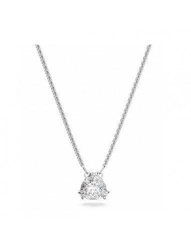 Swarovski Millenia White Trilliant Crystal Pendant, Rhodium Plated, latest offers on Swarovski jewels