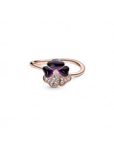 Anello Pandora Rose Viola Viola Del Fiore. 2