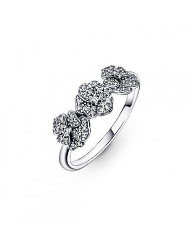 Pandora Triple Thought Flower Ring, latest offers on Pandora jewels