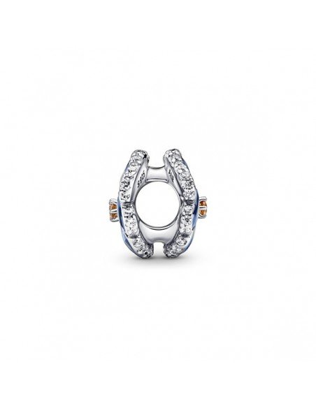 PANDORA BLUE STIEFMUTTERCHEN BLUMENCHARM IN EMAILLE IN SAMPARFUMS.ES
