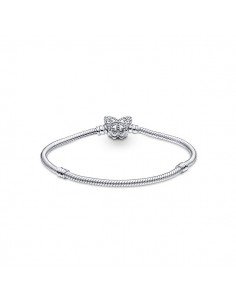 Pandora Moments Bracciale Catena serpente Chiusura a farfalla su samparfums.es 2