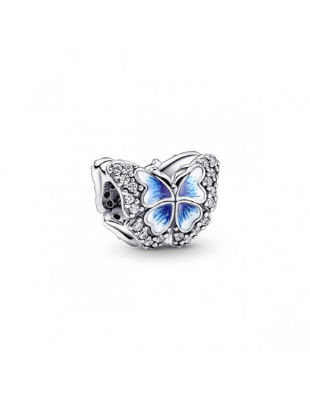 Pandora Charm farfalla blu brillante su samparfums.es