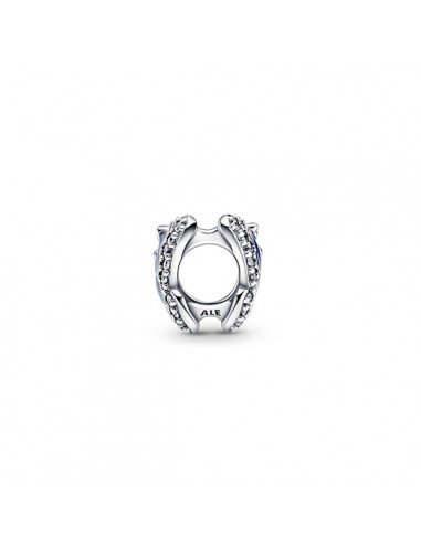 Pandora Brillantblauer Schmetterlings-Charm aus Sterlingsilber
