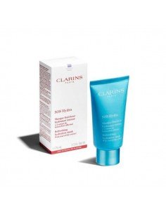 Clarins Máscara facial SOS hidratante e refrescante com extrato de Kalancho. 2