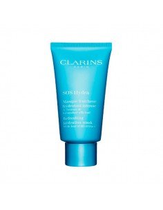 Clarins Máscara facial SOS hidratante e refrescante com extrato de Kalancho.