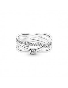 Anello Pandora A Tripla Fascia Brillante, ultime offerte sul Pandora gioielli 2