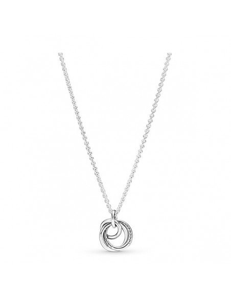 Pandora Forever Familienkreis-Halskette,  aktuelle angebote in Pandora schmuck