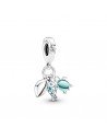Charm Pendant Triple Fish, Sea Turtle and Shell in samparfums.es