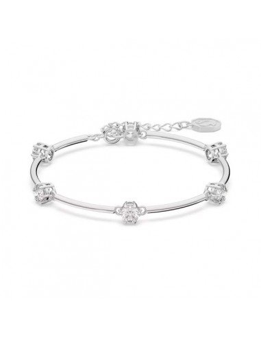 Bracelet Swarovski Constella Round Size, White, Rhodium Plated - Sam Parfums