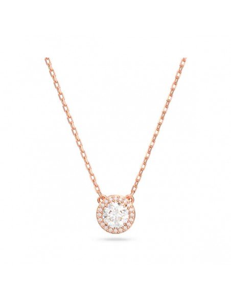 Swarovski Colgante Constella, Blanco, Baño Tono Oro Rosa en samparfums.es