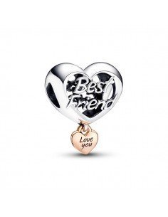 Pandora Charme Corazon Te Quiero Mejor Amiga - - Pandora Charme samparfums.es