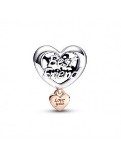 Pandora Charme Corazon Te Quiero Mejor Amiga - - Pandora Charme samparfums.es 2