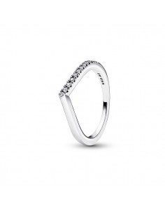 Bague Desire Demi-brillant doublée de 12 zircons cubiques