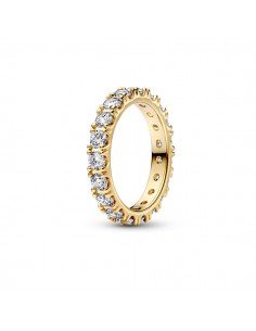 Bague d'éternité brillante