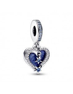 Pandora Charm Ciondolo a cuore con doppia stella a samparfums.es