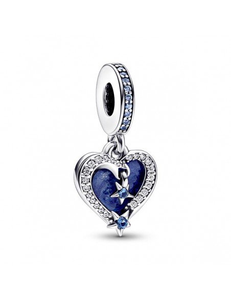 Pandora Charm Doppelstern-Herz-Anhänger bei samparfums.es