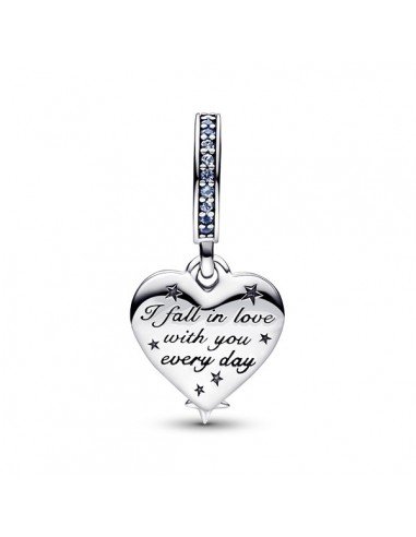 Pandora Charm Doppelstern-Herz-Anhänger bei samparfums.es