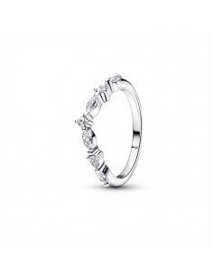 Bague "Alternate Desire" Brillant Fait en argent sterling poli