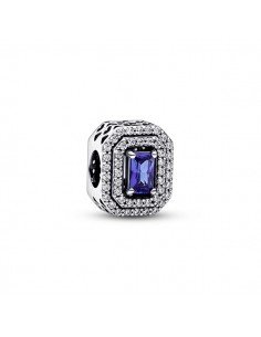 PANDORA CHARM HELLBLAUES RECHTECK